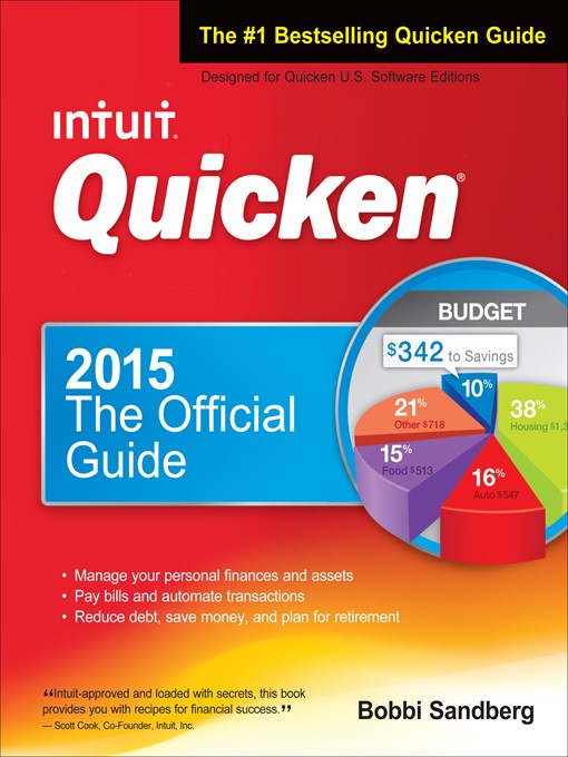 Title details for Quicken 2015 the Official Guide by Bobbi Sandberg - Available